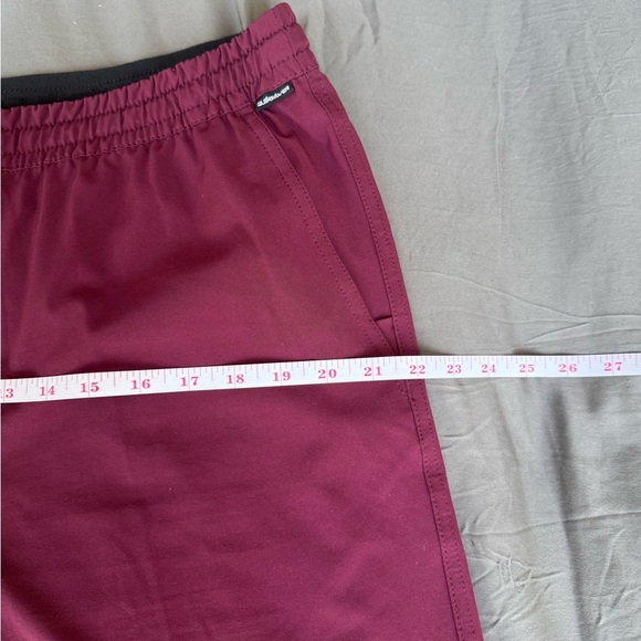 Quiksilver Dark Red Swim Shorts - Picture 2 of 6